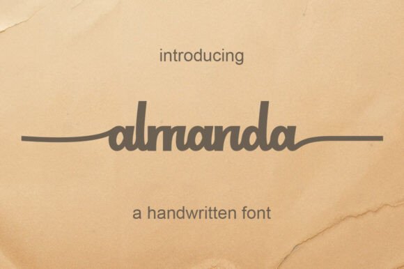 Almanda: The Script Font That Elevates Your Brand Identity