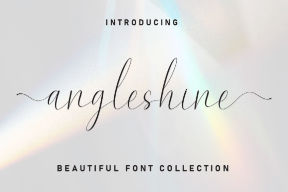 Angleshine: The Script Font That Refreshes Your Brand
