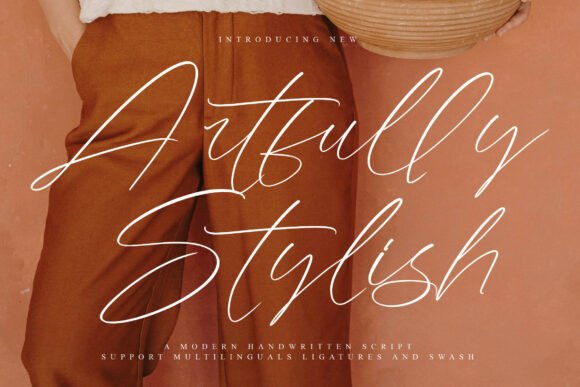 Artfully Stylish: A Refined Script Font for Editorial Design