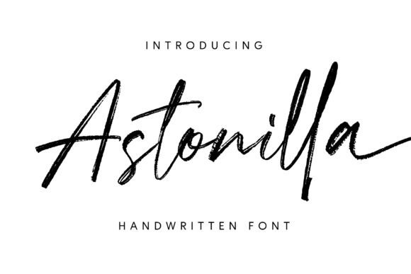Astonilla: A Brush Script Font for Modern Web Design