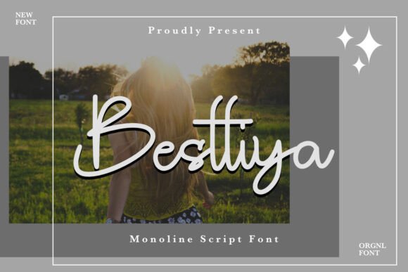 Besttiya: The Monoline Script Font for Modern Brands