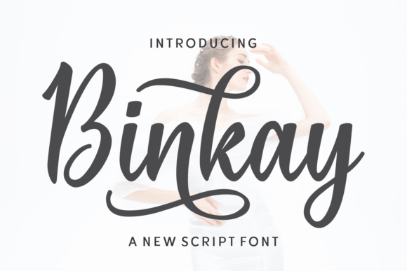 Binkay: A Stylish Script Font for Polished Branding