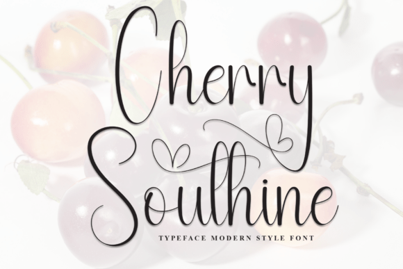 Cherry Southine: The Perfect Script Font for Handmade Brands