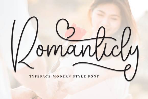 Elevate Web Design with the Romanticly Script Font
