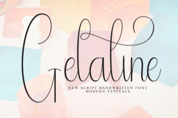 Gelatine: The Script Font That Elevates Your Brand