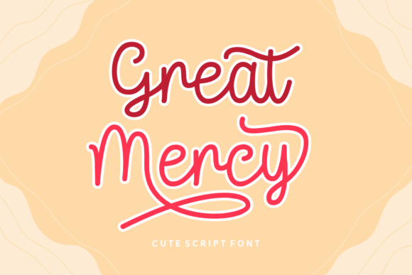 Great Mercy Font: A Joyful Script for Modern Web Design
