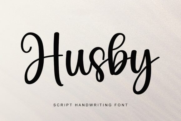 Husby: A Dainty Script Typeface for Editorial Elegance