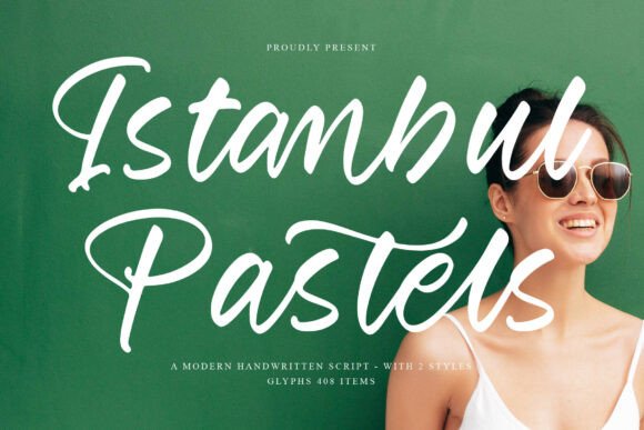 Istanbul Pastels: A Breezy Script Font for Modern Branding