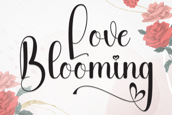 Love Blooming: The Script Font That Elevates Campaign Design