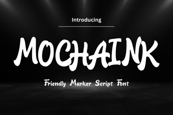 Mocha Ink: A Playful Script Font for Modern Web Design