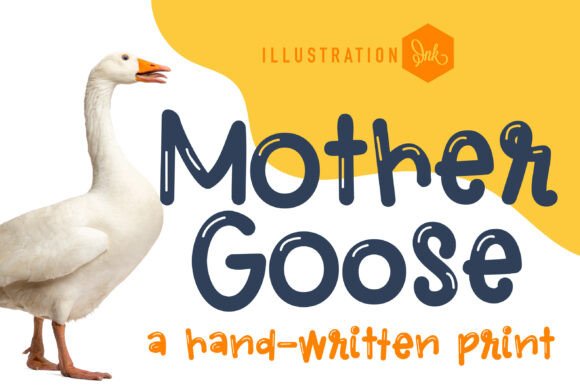 Mother Goose Font: A Playful Script for Handmade Brands
