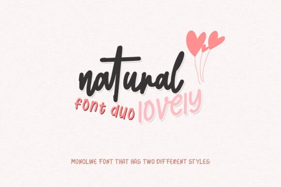 Natural Lovely Font Review for Social Campaigns