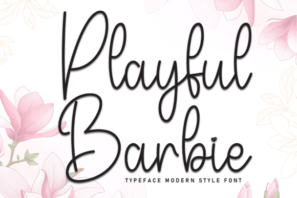 Playful Barbie Font: The Perfect Script for Handmade Brands