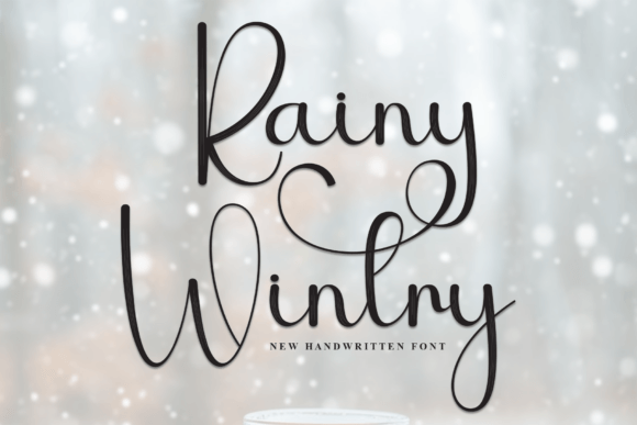 Rainy Wintry: The Script Font for Scroll-Stopping Marketing