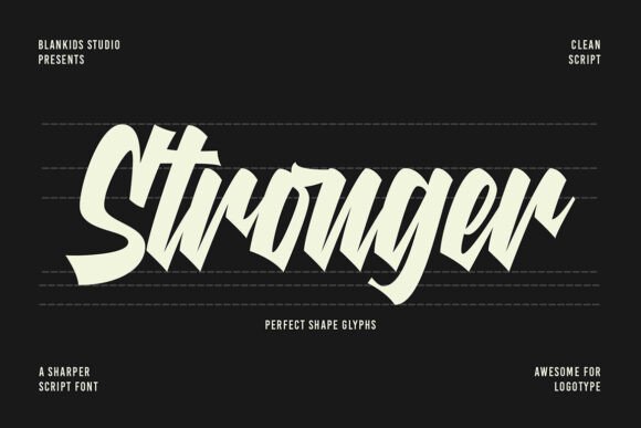 Richline: A Sharper Script Font for Handmade Brands