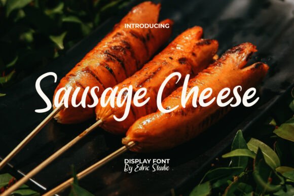 Sausage Cheese Font: A Modern Script for Web Design