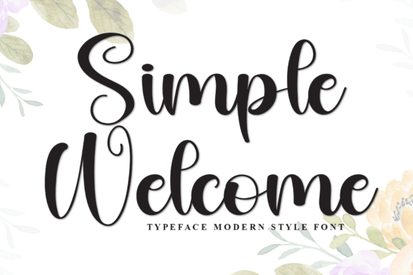 Simple Welcome Font Review for Social Campaigns