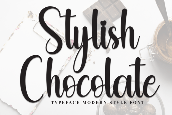 Stylish Chocolate: A Script Font for Modern Web Design