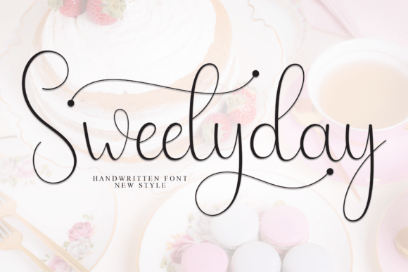 Sweetyday: A Handwritten Script Font for Editorial Elegance