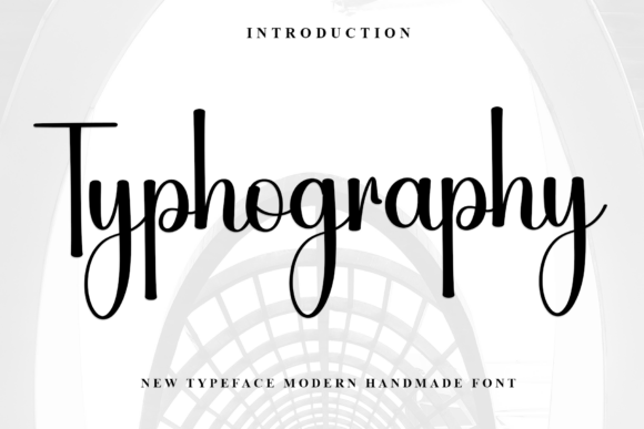 Upgrade Your Brand with the Typhography Script Font