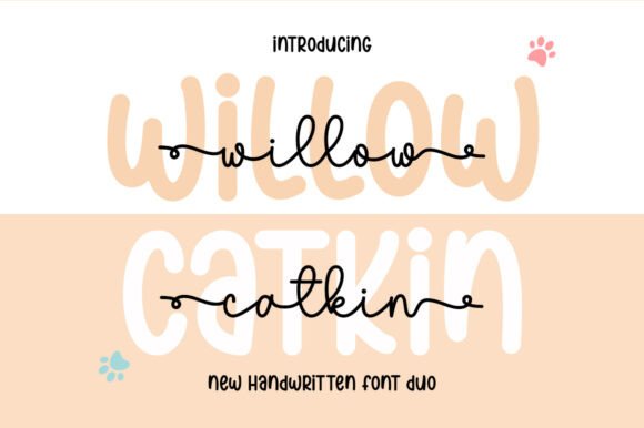 Willow Catkin Duo: A Versatile Typeface for Editorial Design