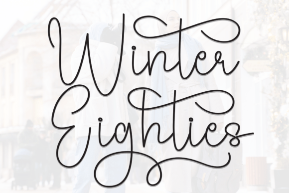 Winter Eighties: A Script Font for Stronger Brand Identity