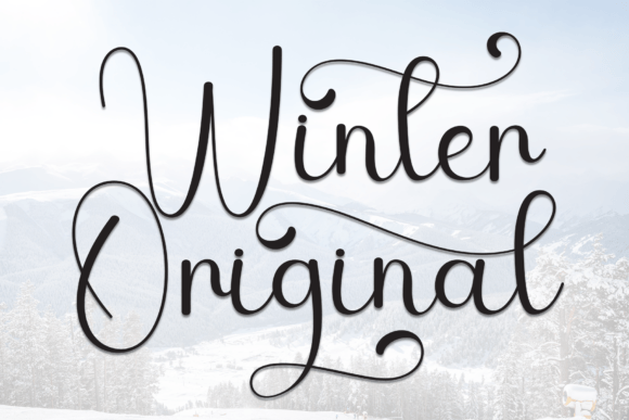 Winter Original: The Script Font for Scroll-Stopping Brand Content